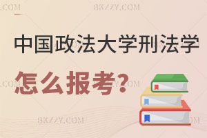 中國政法大學(xué)刑法學(xué)在職研究生怎么報(bào)考?